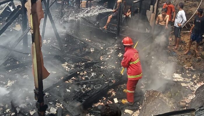 Ditinggal Cek Kehamilan ke Lubukbasung, Rumah Jadi Abu di Sungai Tampang