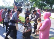 Polres 50 Kota Gelar Upacara Kenaikan Pangkat Anggota