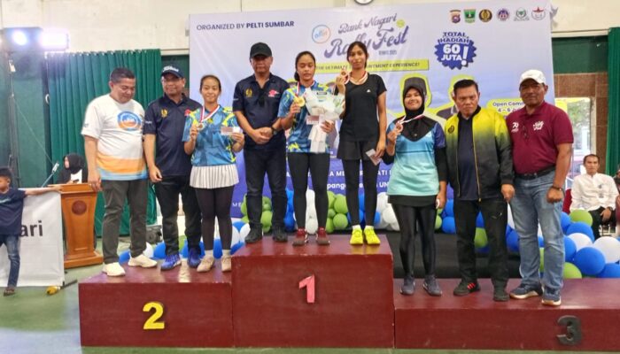 Raih Medali, Jawara Tenis Junior Bersinar di Padang