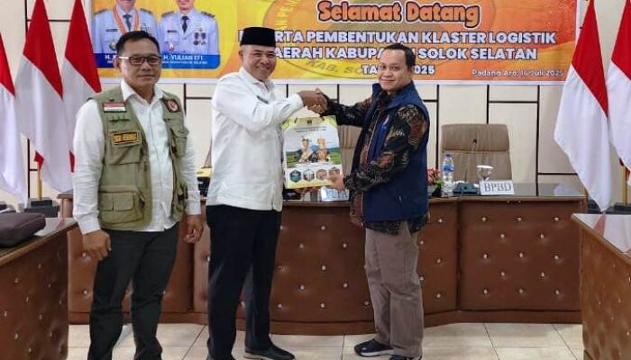 Solok Selatan Sosialisasikan Sistem Klaster Logistik, Tingkatkan Kesiapsiagaan Bencana Daerah