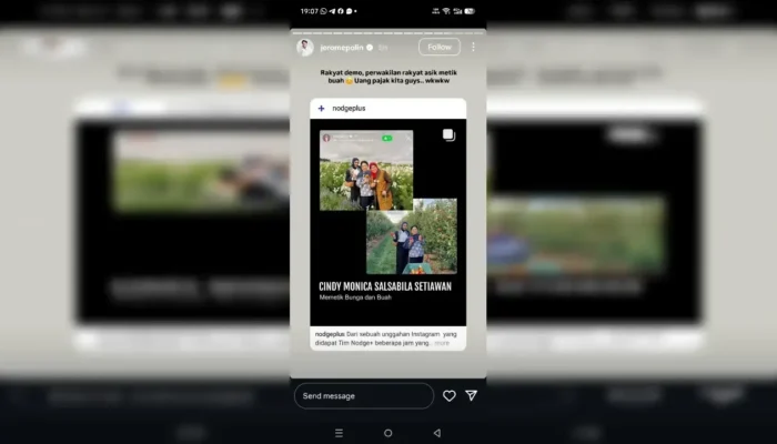 Jerome Polin Kritik DPR Saat Demo, Unggahan Anggota Dewan Jadi Sorotan