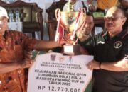 Kejurnas Gulat Piala Walikota Padang VII Ditutup, Kalimantan Timur Juara Umum