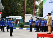 Wawako Padang Pimpin Upacara, Dorong Pelanggan Perumda AM Bayar Tepat Waktu