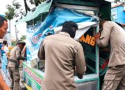 Satpol PP Tertibkan PKL Banda Buat, Sita Barang Bukti Gara-Gara Ganggu Lalu Lintas