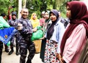 Sambut HUT AL, TNI AL Gelar Ketahanan Pangan dan Bakti Sosial di Pariaman