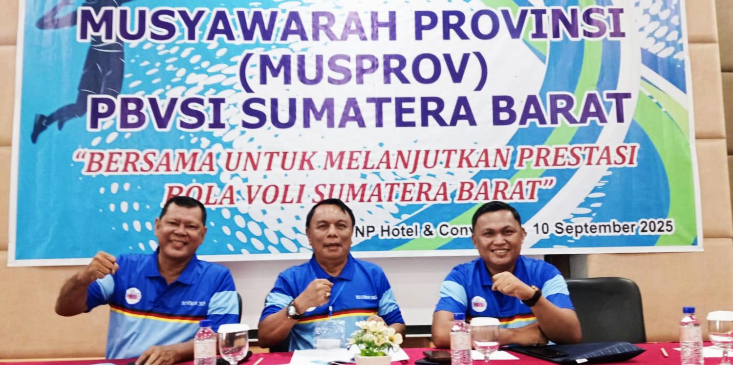 konsolidasi-musprov-pbvsi-sumbar,-epi-kampai-jadi-pimpinan-sidang