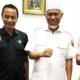 sukseskan-kejurnas-tenis-tdp-piala-kapolda-sumbar,-panpel-beraudiensi-dengan-gubernur