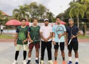 Bagas/Ari Sanjaya Hantar Badung ke Final Tenis Beregu Putra Porprov 2025