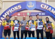 Sumbar Boyong Tiga Perunggu dari Cabor Badminton PORNAS KORPRI 2025