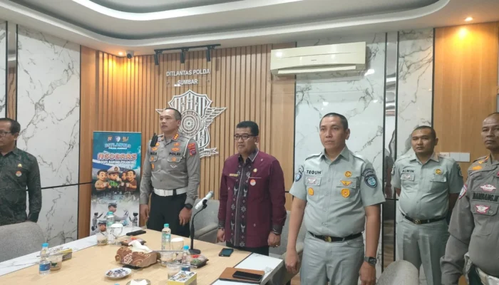 Ditlantas Polda Sumbar Gelar Rakor Perkuat Sinergi Lintas Sektor