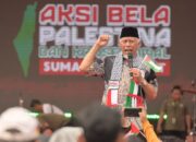 Aksi Bela Palestina di Padang Galang Donasi Rp1,8 Miliar