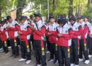 Hanya dengan Modal Kemauan dan Doa, Kontingen POPNas Sumbar Dilepas ke Jakarta