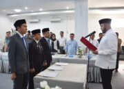 Wali Kota Padang Lantik Dewan Pengawas Perumda Air Minum, Dorong Inovasi dan Pelayanan Bersih