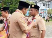 Aprinaldi Raih Lencana Darma Bakti, Aktif Dukung Pramuka Padang Pariaman!