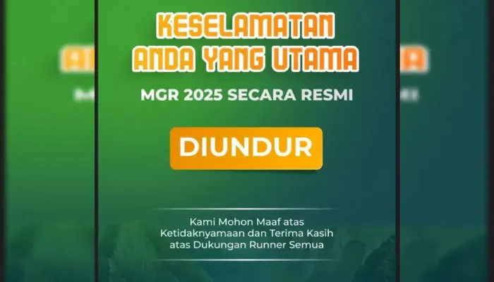 Prioritaskan Keselamatan, Banjir Sumatera Barat Tunda Minang Geopark Run 2025