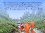 Cuaca Ekstrem Lumpuhkan Lintas KA Sumbar, KAI Alihkan Rute Sementara