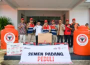 Semen Padang Salurkan Bantuan Rp210 Juta untuk Korban Bencana