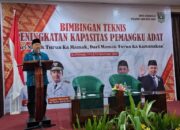 Hadapi Tantangan Sosial, Sumbar Tingkatkan Kapasitas Pemangku Adat