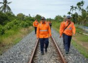 Jelang Nataru, KAI Divre II Sumbar Perketat Keselamatan Jalur Padang-BIM