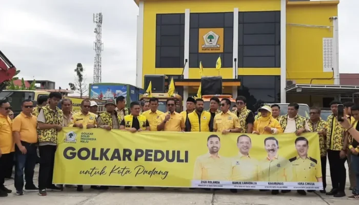 Golkar Gerak Cepat Salurkan Bantuan Alat Berat dan Sembako untuk Korban Banjir