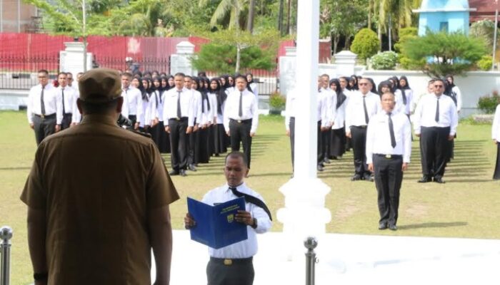 Pemko Pariaman Gembleng Ratusan CPNS, Bentuk ASN Berintegritas dan Adaptif