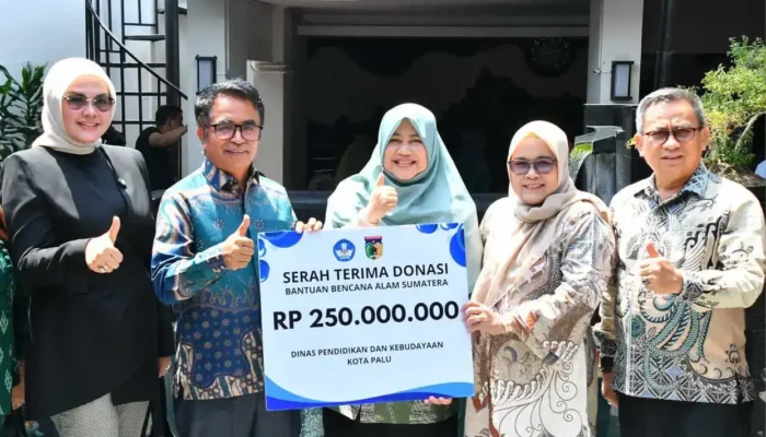 Donasi Pendidikan Palu Sentuh Padang, Solidaritas Atasi Dampak Hidrometeorologi