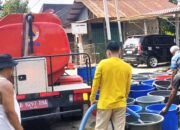 Tim Gabungan Suplai Air Bersih, Bantu Warga Pauh dan Kuranji Atasi Kekeringan