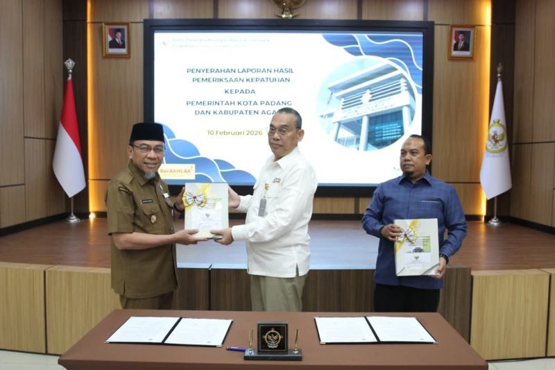 pemko-padang-terima-hasil-pemeriksaan-bpk,-fokus-perbaikan-tata-kelola-keuangan