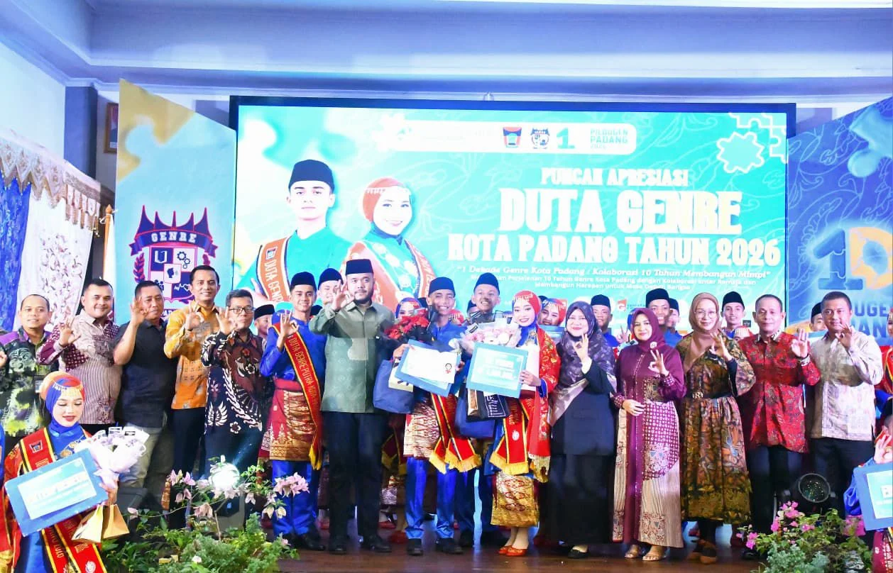 wali-kota-padang-nobatkan-duta-genre,-siap-jadi-agen-perubahan