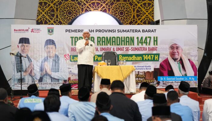Sumbar Gelar Tarhib Ramadhan, Luncurkan Pesantren Ramadan Tahun 2026
