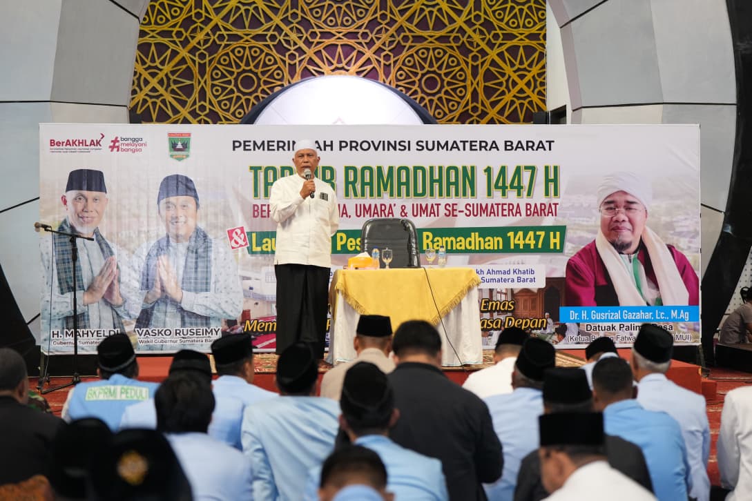 sumbar-gelar-tarhib-ramadhan,-luncurkan-pesantren-ramadan-tahun-2026