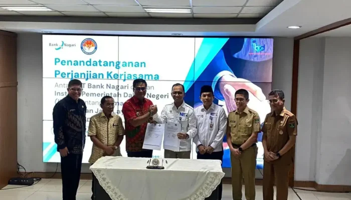 Bank Nagari Gandeng IPDN Sumbar, Tingkatkan Layanan dan Dukung Tata Kelola
