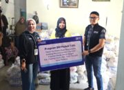 BRI Padang Gandeng Yayasan Salurkan Sembako, Bantu Warga Prasejahtera Penuhi Kebutuhan