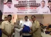 Andre Rosiade Salurkan 3.000 Paket Sembako, Kawal Aspirasi Limapuluh Kota