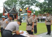 Kapolres Limapuluh Kota Pimpin Sertijab, Pejabat Baru Siap Tingkatkan Kinerja!