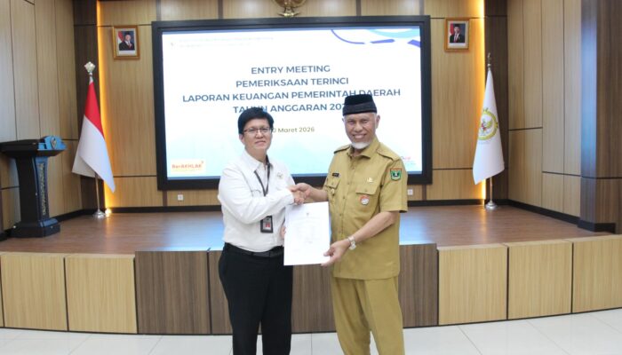 Gubernur Serahkan LKPD, BPK Periksa Tata Kelola Keuangan Daerah