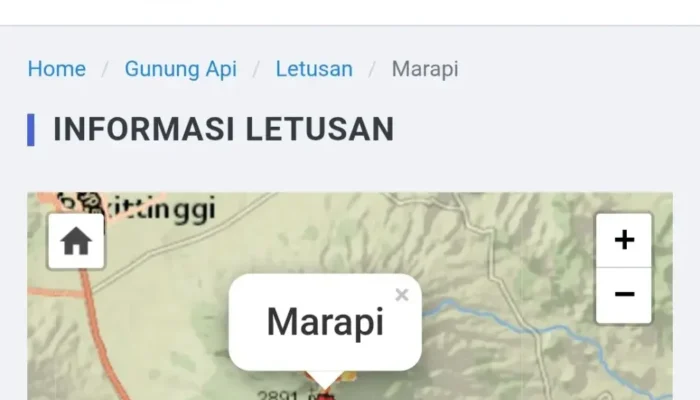 Erupsi Gunung Marapi Sabtu Malam, Kolom Abu Tak Teramati dan Aktivitas Terekam 201 Detik