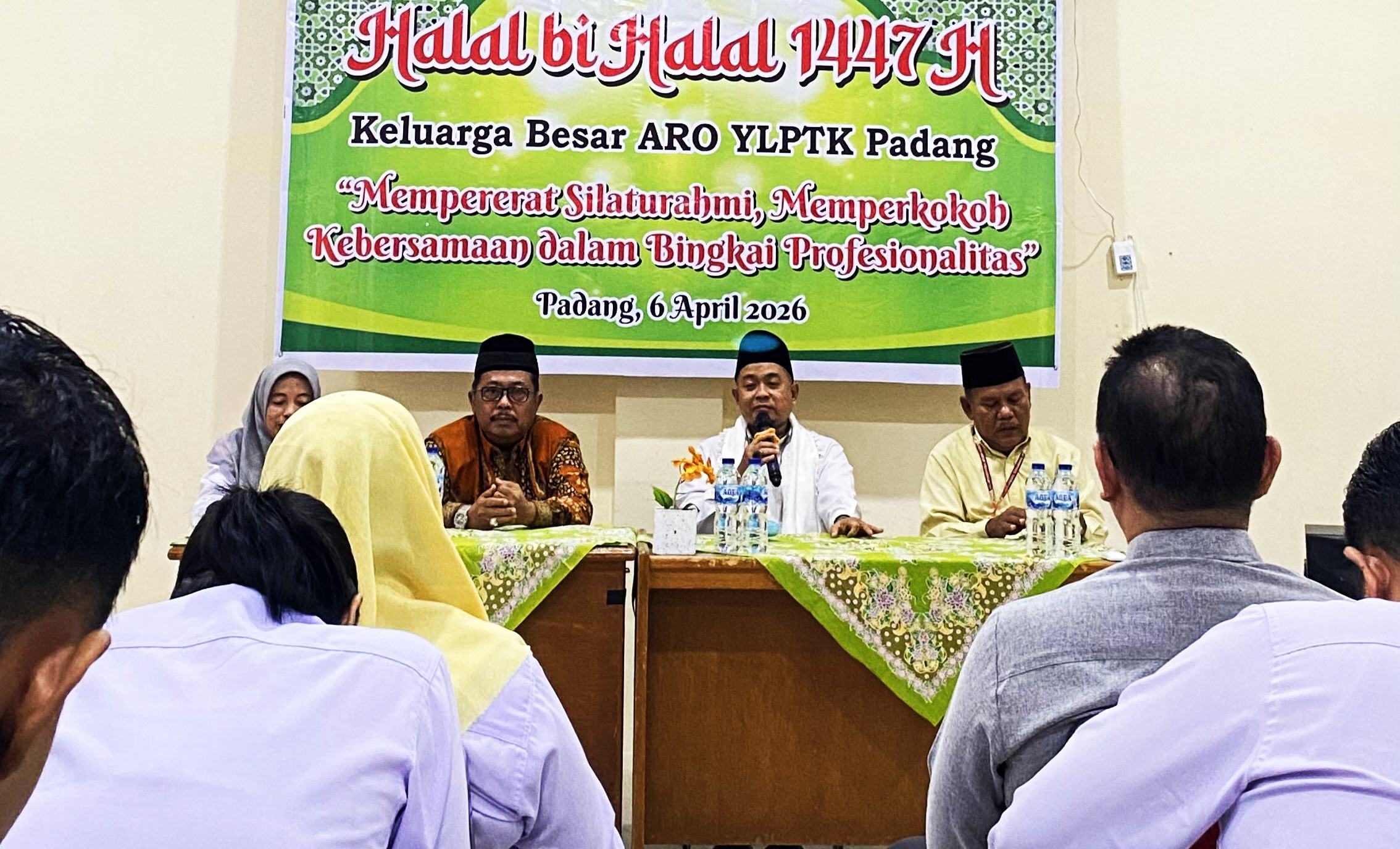 aro-ylptk-padang-gelar-halal-bihalal,-tingkatkan-silaturahmi-dalam-bingkai-profesionalitas