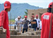 Dirut SIG Tinjau Pembangunan Huntap Sepablock bagi Korban Bencana di Padang