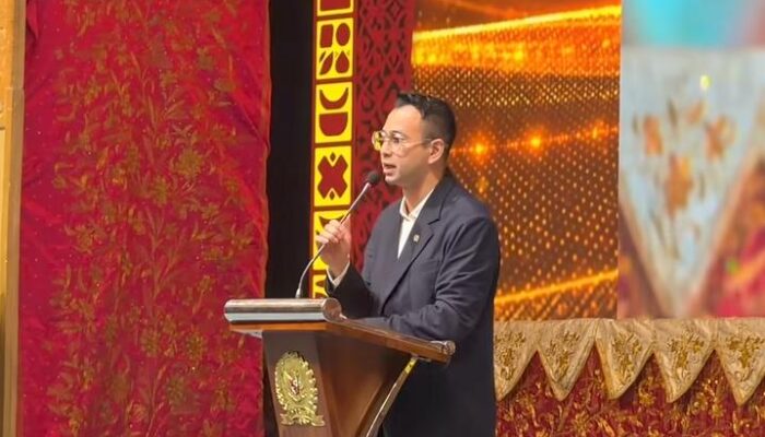 Raffi Ahmad Puji Ketangguhan Masyarakat Minang dalam Pengukuhan DPP IKM