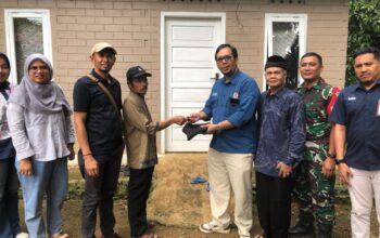 Zulkifli dan Misniwati Tempati Rumah Baru Layak Huni