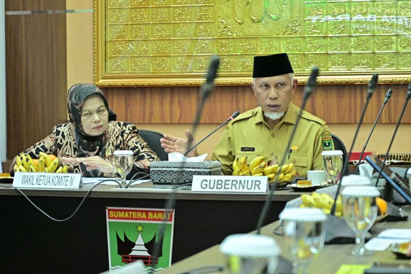 saat-kunjungan-dpd-ri,-gubernur-mahyeldi-bahas-ketimpangan-fiskal-daerah