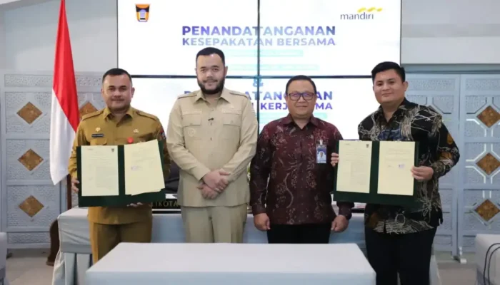 Pemko Padang Gandeng Bank Mandiri Percepat Digitalisasi Keuangan