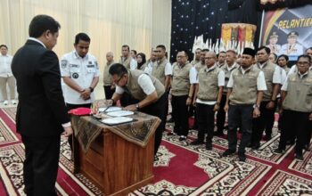 KONI Solok Dilantik, Targetkan Tiga Besar Porprov 2026