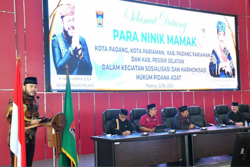 sosialisasi-hukum-adat,-pemko-padang-siapkan-perda-penguatan-nagari