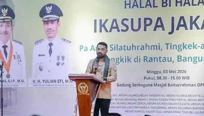 Zigo Dorong Perantau Perkuat Silaturahmi Bangun Solok Selatan