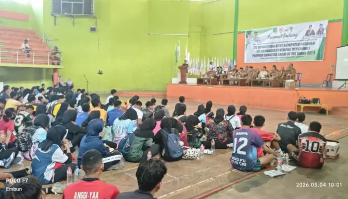 KONI Pasaman Uji Fisik 400 Atlet Jelang Porprov 2026