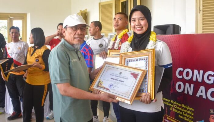 Wawako Padang Sambut Atlet Polda Sumbar, Puji Prestasi Dunia