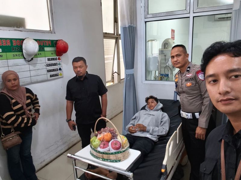 korban-senggolan-rombongan-wagub-sumbar-dirawat,-keluarga-ucapkan-terima-kasih