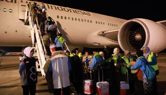 393 Jemaah Haji Sumbar-Bengkulu Bertolak ke Madinah